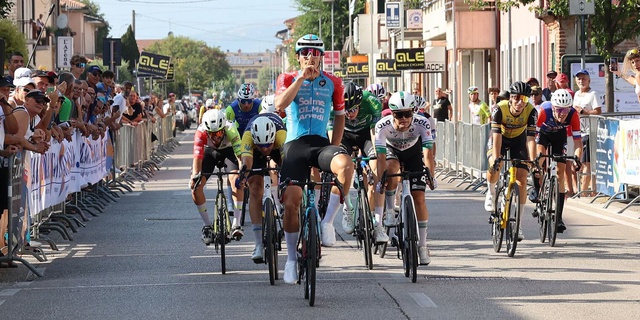 Armin Caselli porta la Solme Olmo Arvedi alla vittoria al Gp San Luigi di Caselle...